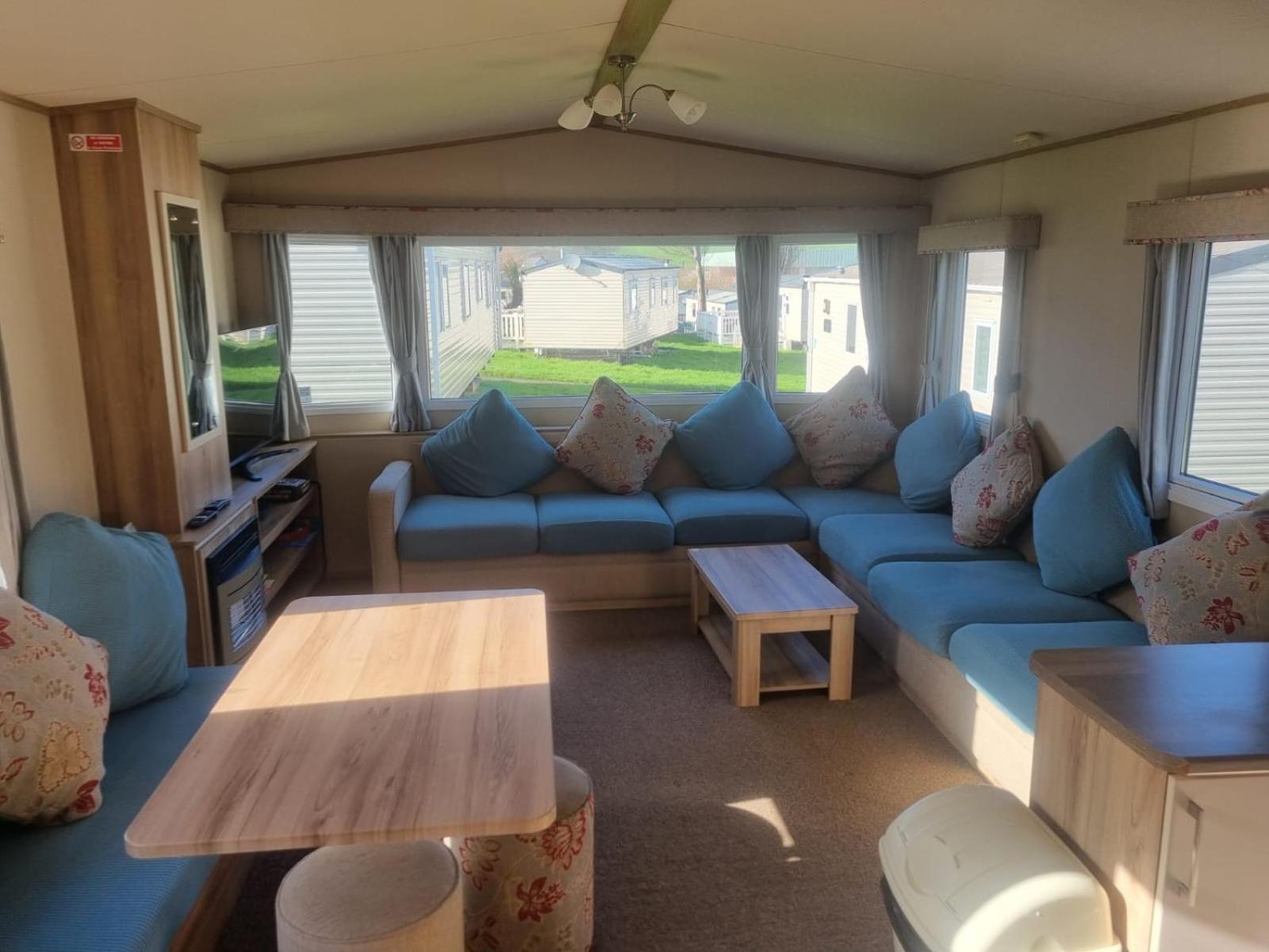Newquay Bay Porth Caravan - 6 Berth Exterior foto